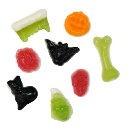 Vidal Halloween Mix Vingummi 1kg | Storpakk