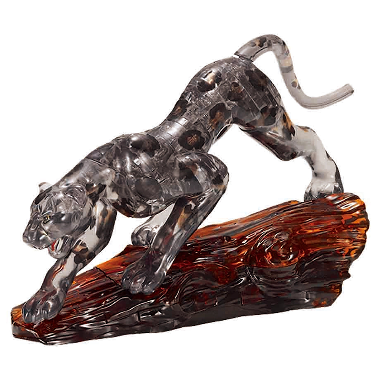 Crystal Puzzle Svart Panter 39 Deler | 3D Puslespill med Sokkel