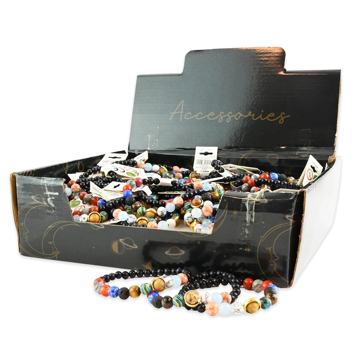 Armbånd med Solsystem 6cm | Planetmotiv