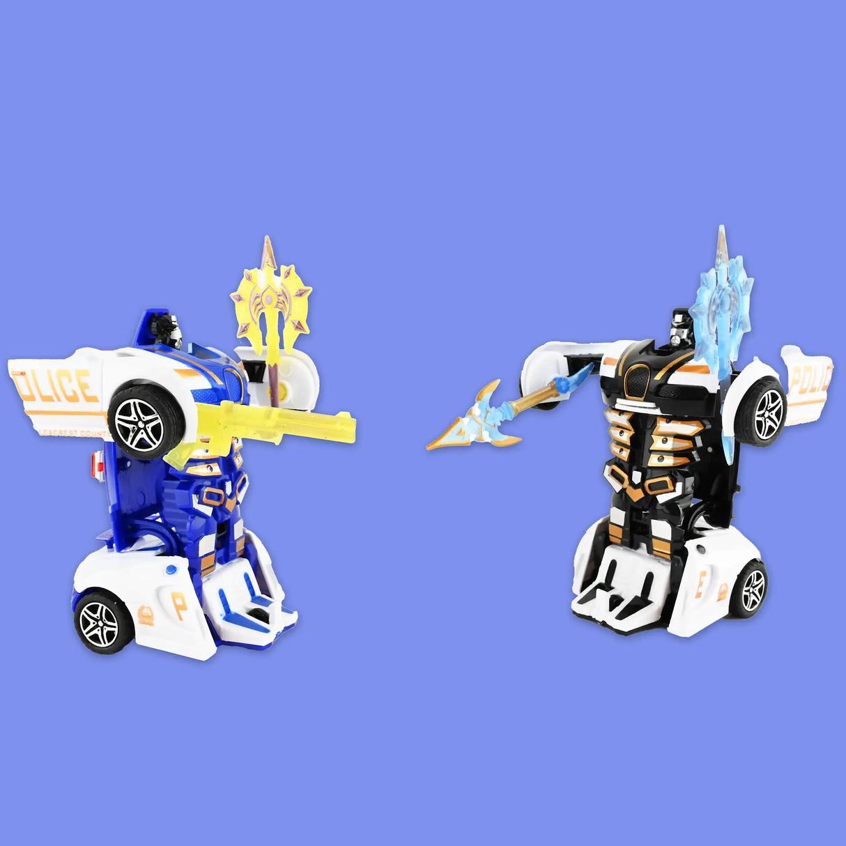 Car Transformers Politibil | Velg Farge