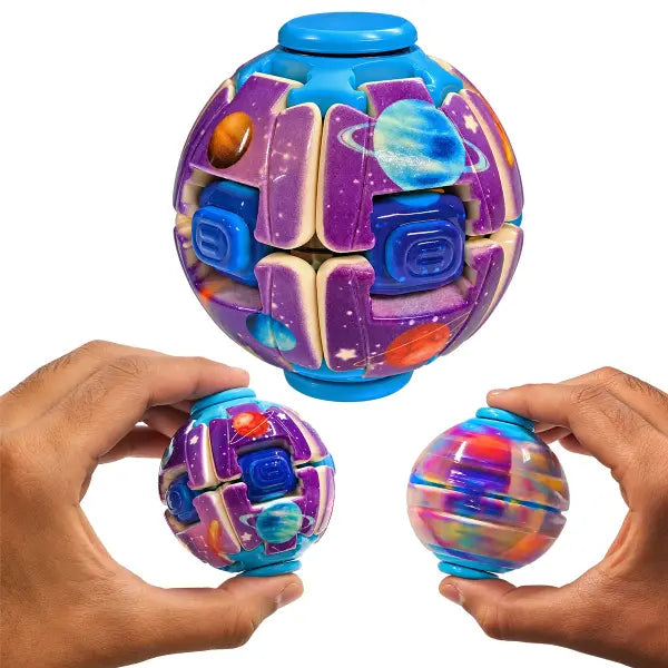 Fidget Spinner Klemmeball | Verdensrommet | 5,5cm