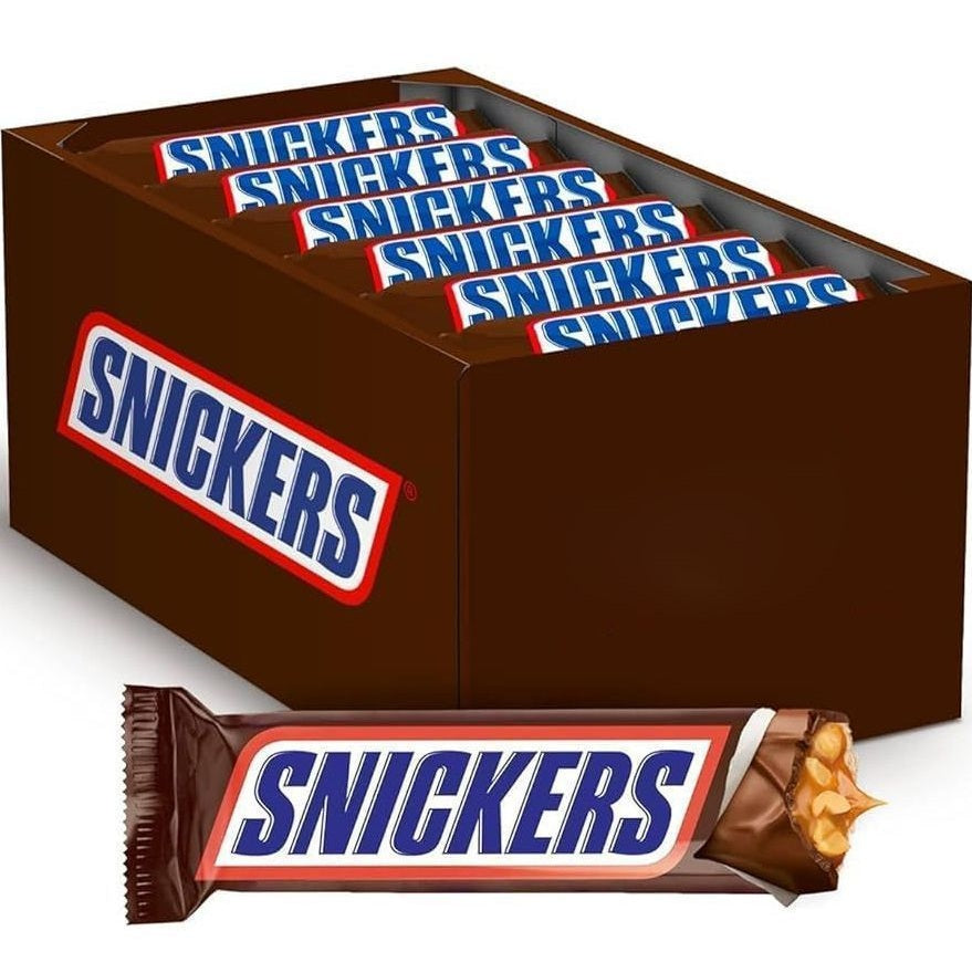 Snickers 32x50g | Storpakk med 32 sjokoladebarer