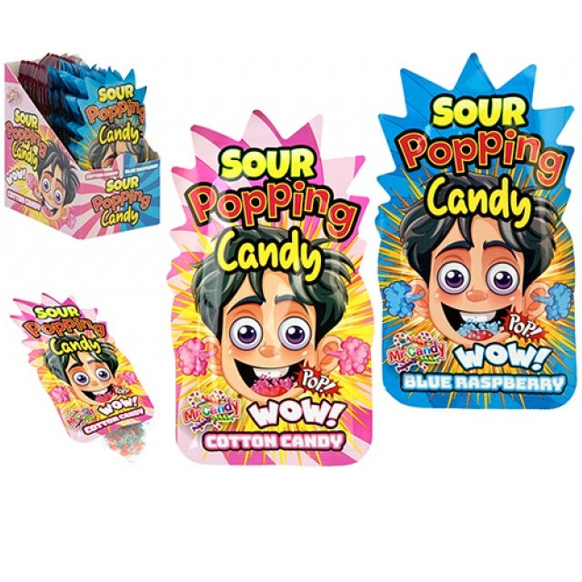 Mr Candy Popping Candy Knitrende Godteri 9g
