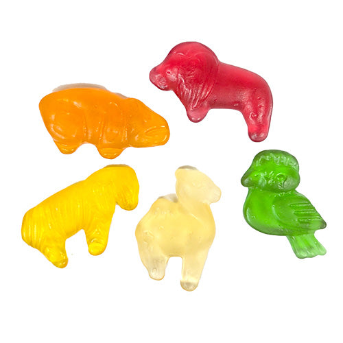 Jellioo Frukt Dyr 1kg | Storpakk vingummi