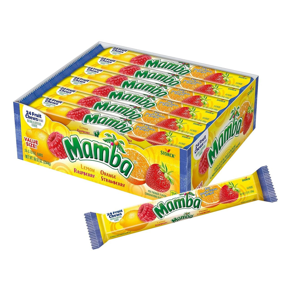 Mamba Fruit 24 x 106g | Storpakk