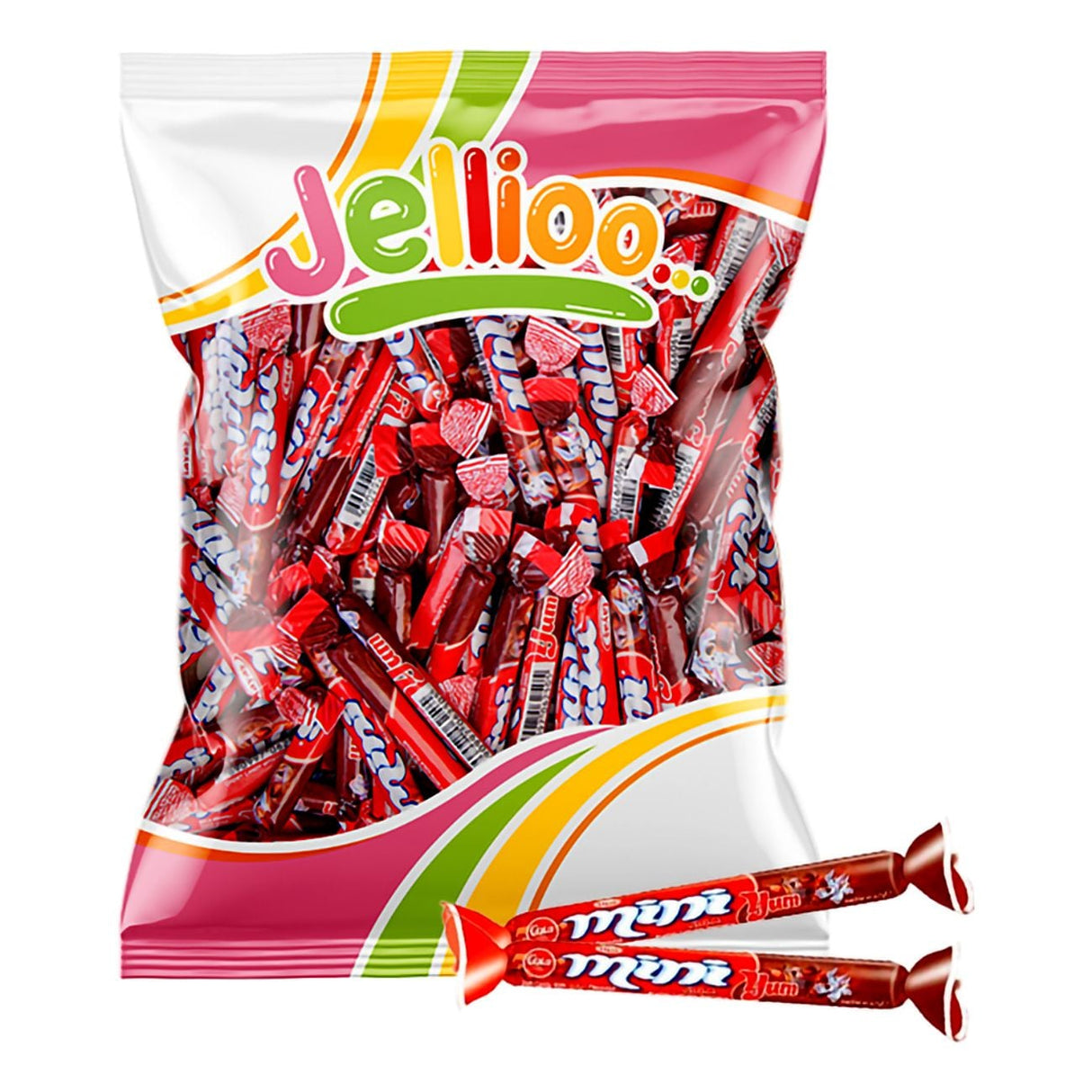 Jellioo Mini Yum Chewy Stick Cola 1kg | Storpakk