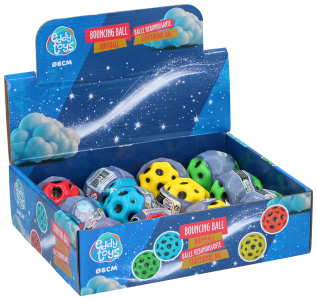 Sprettball 6cm ekstra høy sprett | Eddy Toys | Flere farger