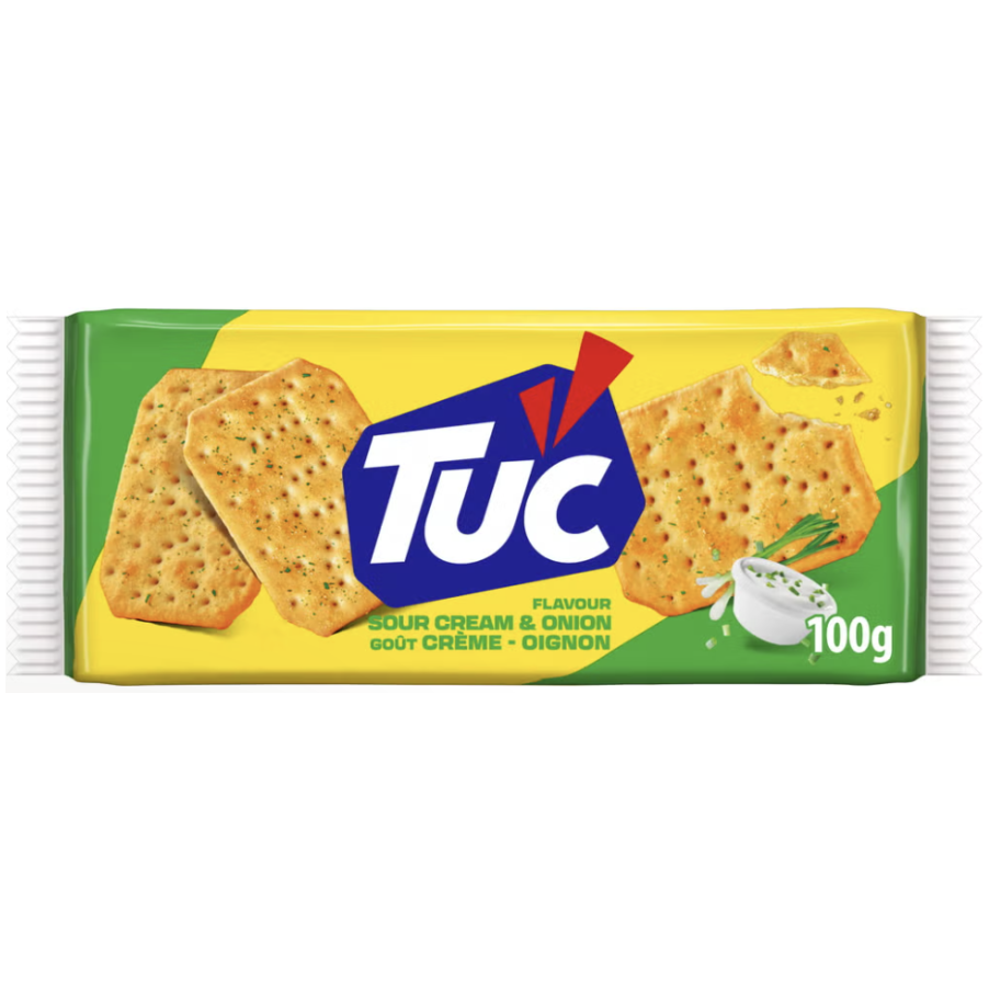 Datodeal- TUC Kjeks Sour Cream & Onion 100g