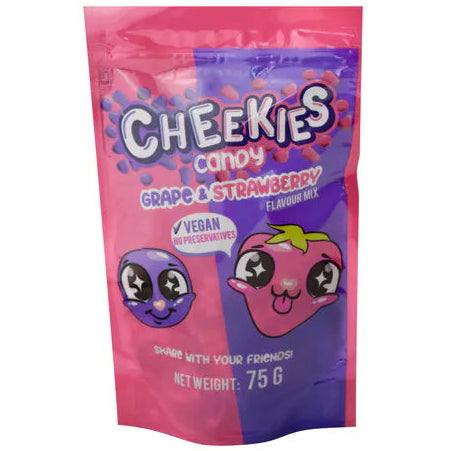 Date deal! CHEEKIES - Grape and Strawberry Mix 75g