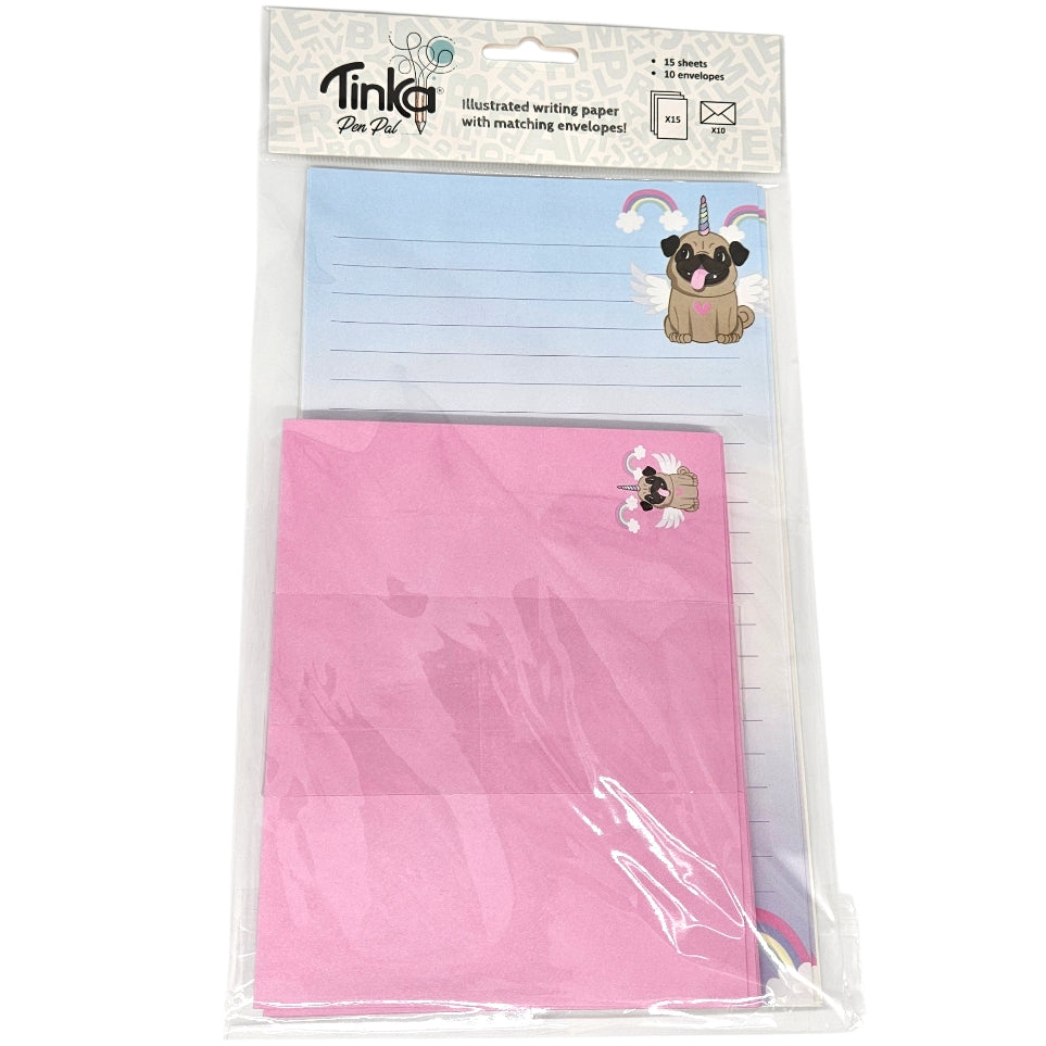 Stationery Sloth Tinka 15 sheets + 10 envelopes