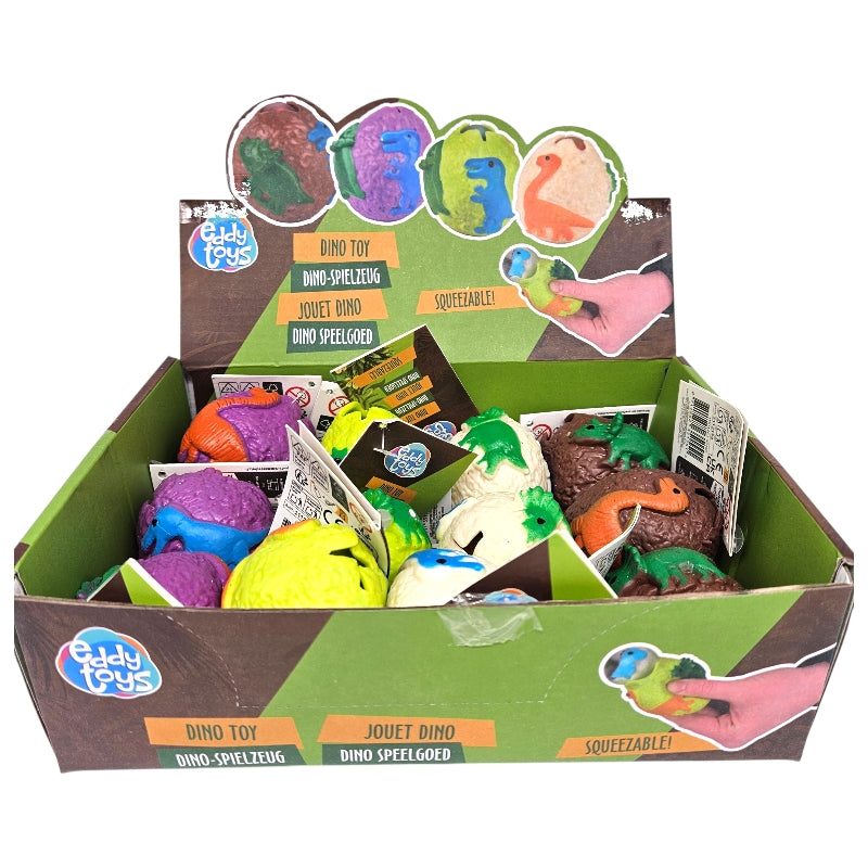 Dinosauregg Skviseleke med figur inni | Eddy Toys