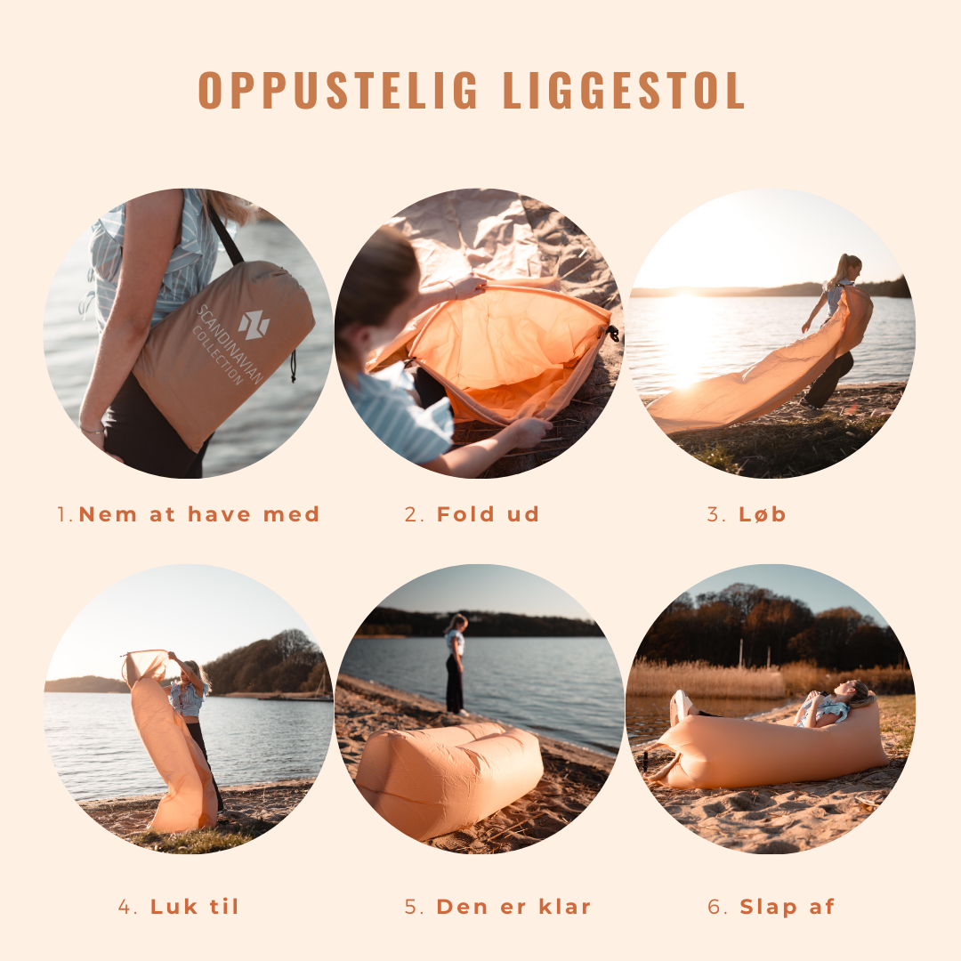 Oppblåsbar Liggestol | Scandinavian Collection