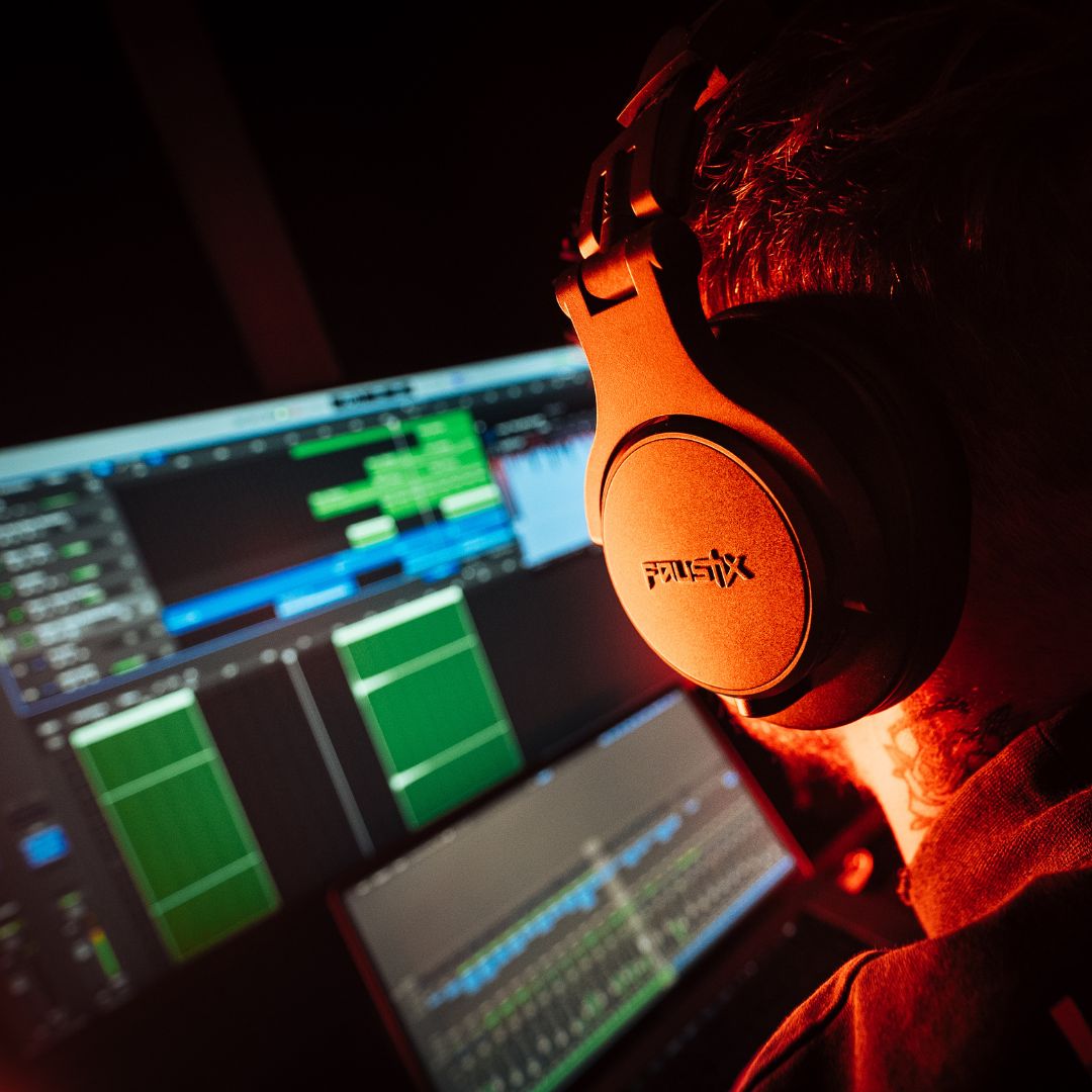 Faustix FSTX Pro Hybrid Hodetelefoner 60t | Trådløs & Kablet