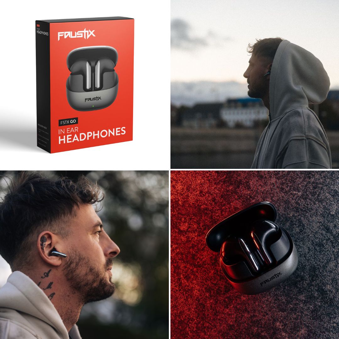 Faustix FSTXGo In-Ear Hodetelefoner | ANC Bluetooth 5.4