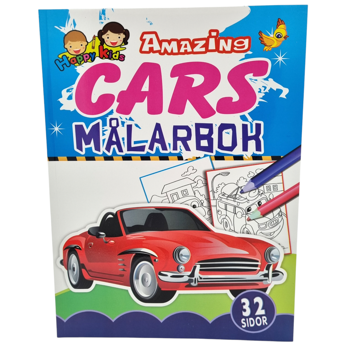Amazing Male & Coloring Books 32pages
