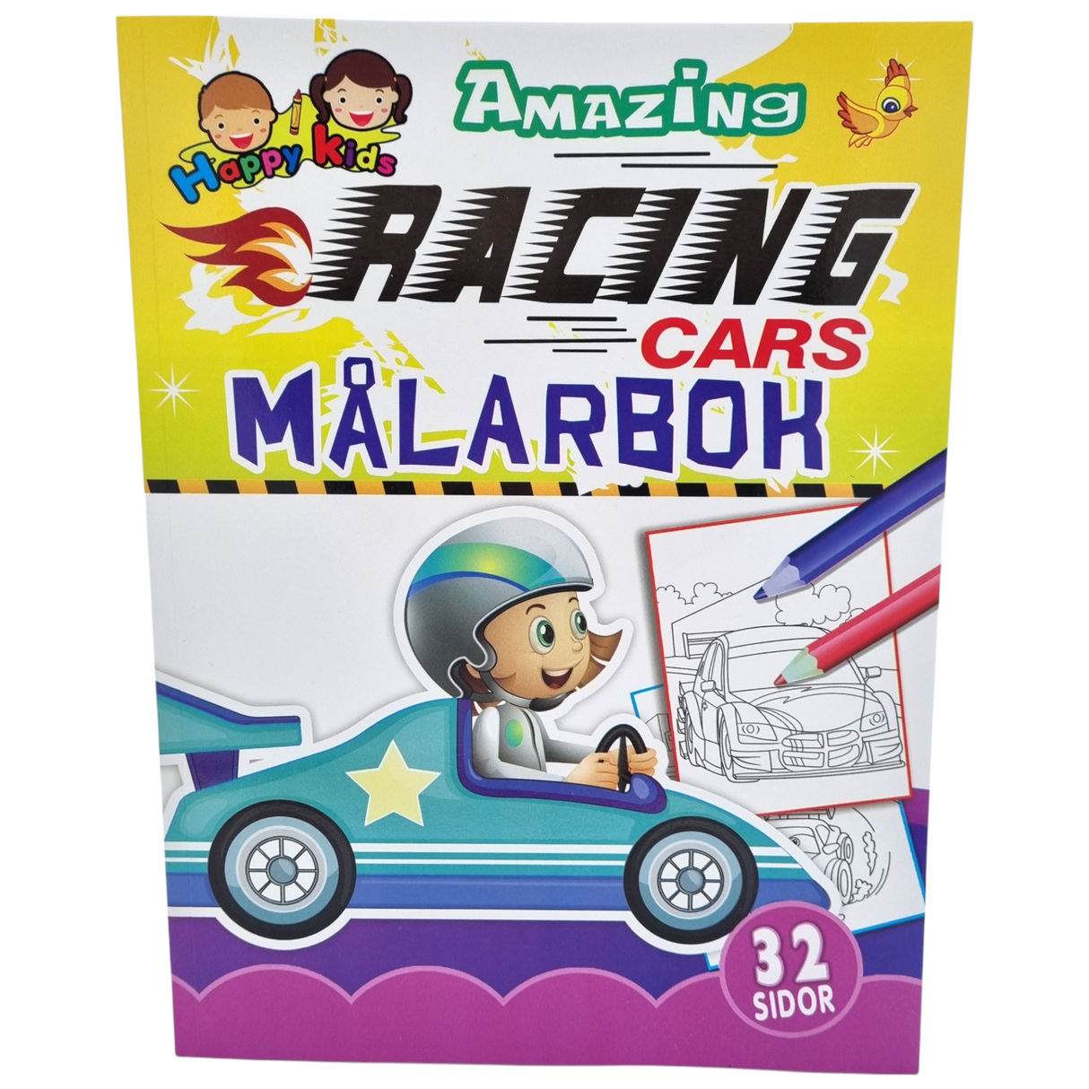 Amazing Male & Coloring Books 32pages