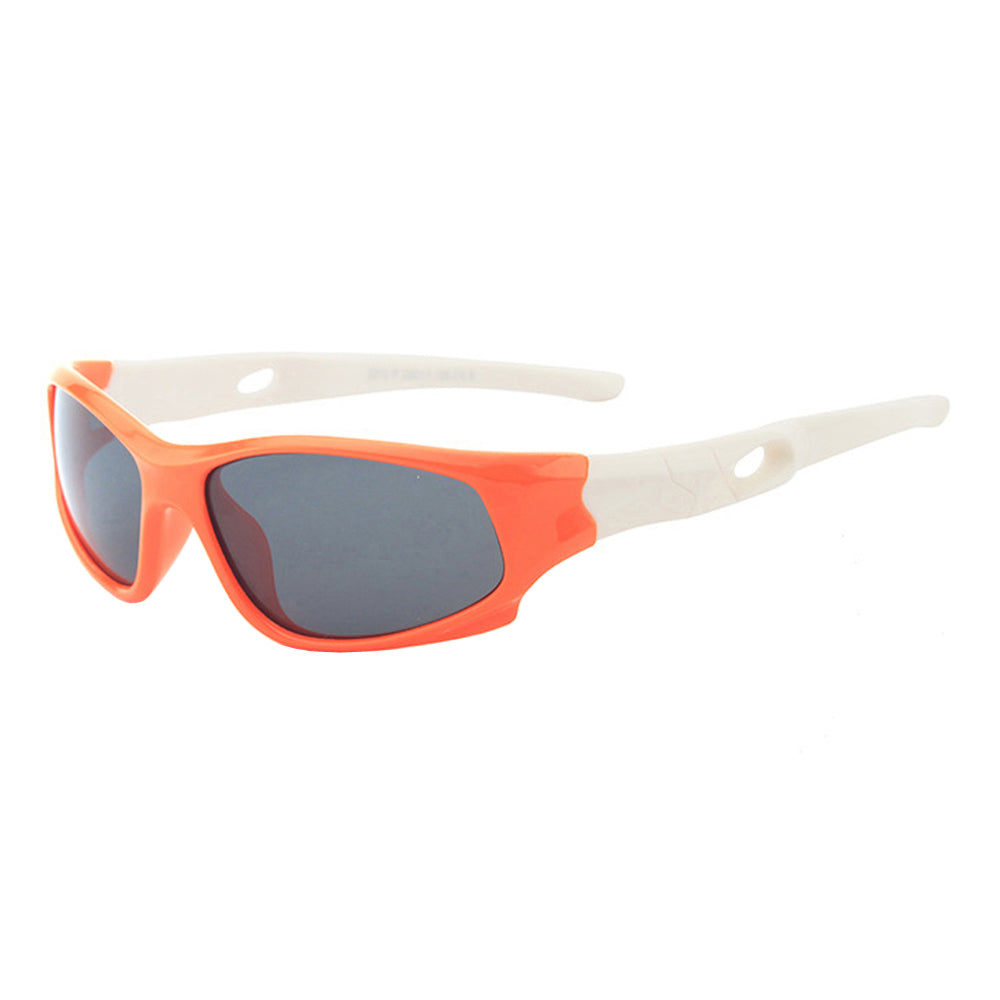 Polarized Sports Glasses Junior Unisex - White&Red
