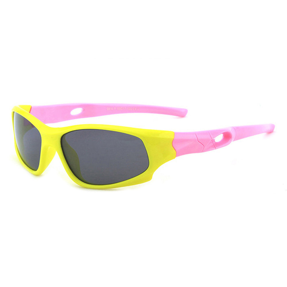 Polarized Sports Glasses Junior Unisex - White&Red