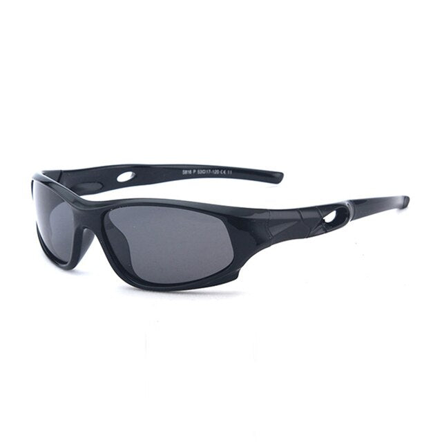 Polarized Sports Glasses Junior Unisex - White&Red