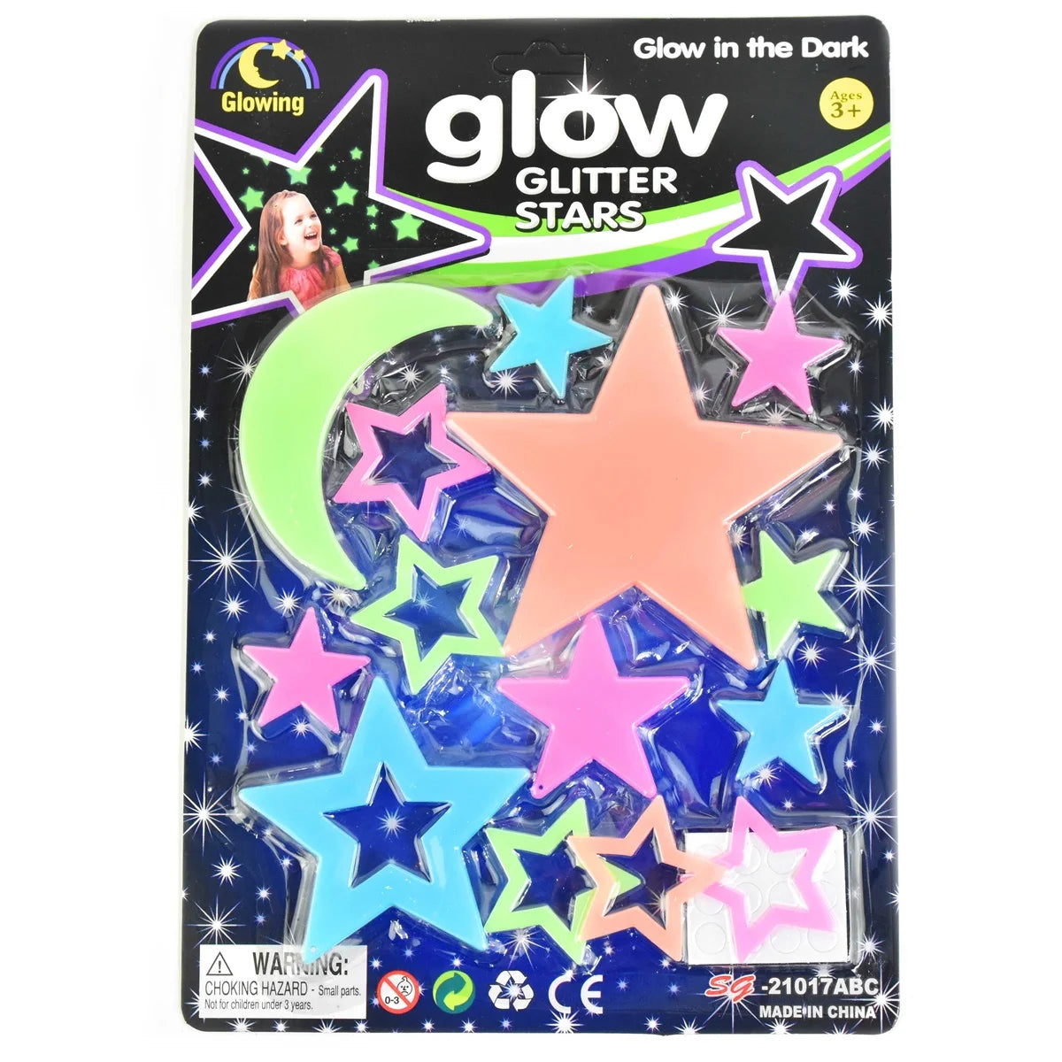 Luminous Stars & Planets Colorful 4-pack