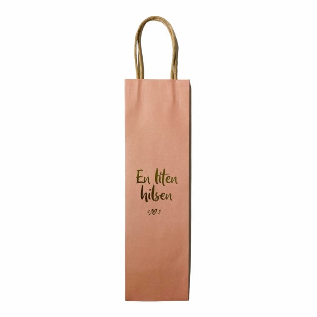 Gift bag wine 10.5x36cm - More Texts | Trend Design