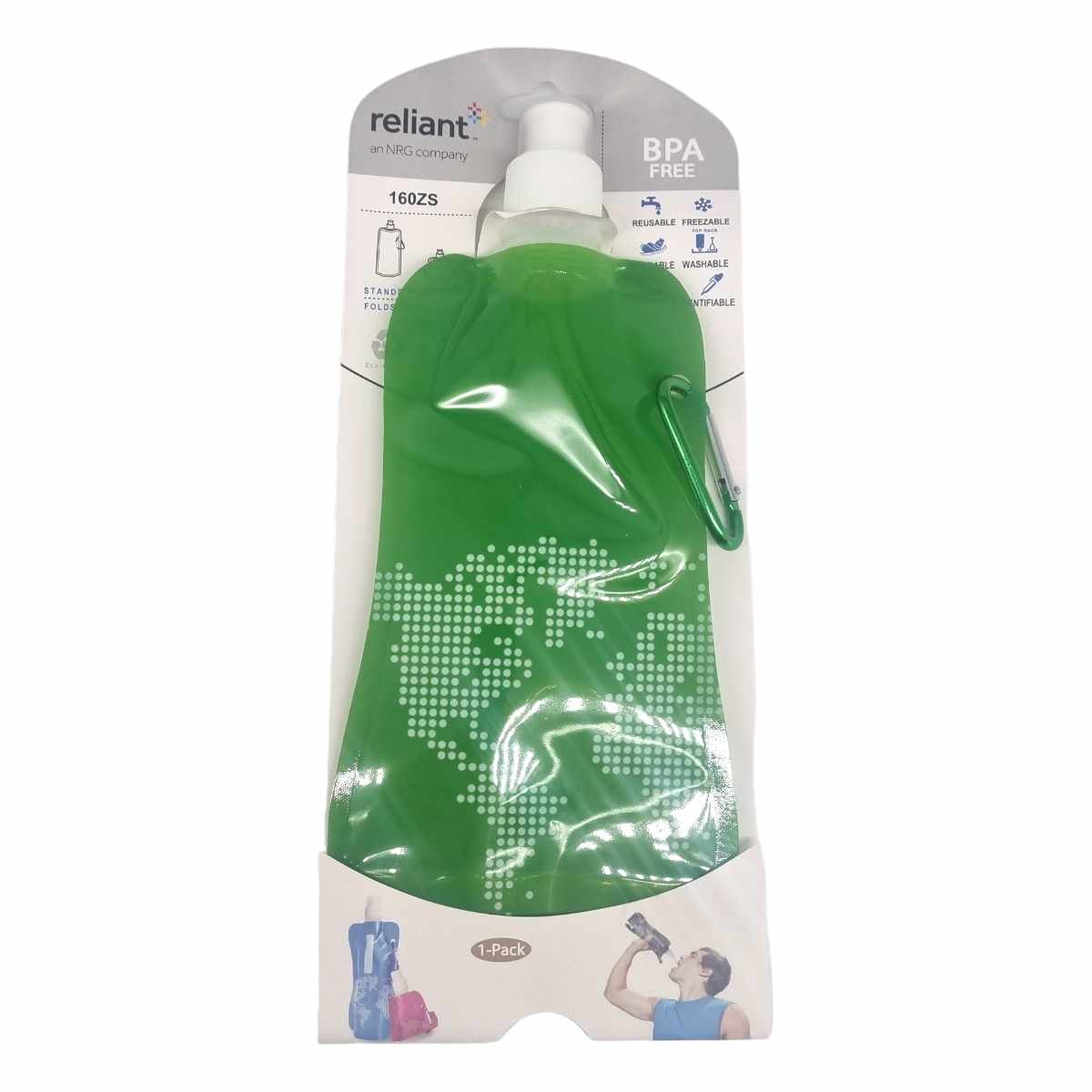 Foldable water bottle 500ml