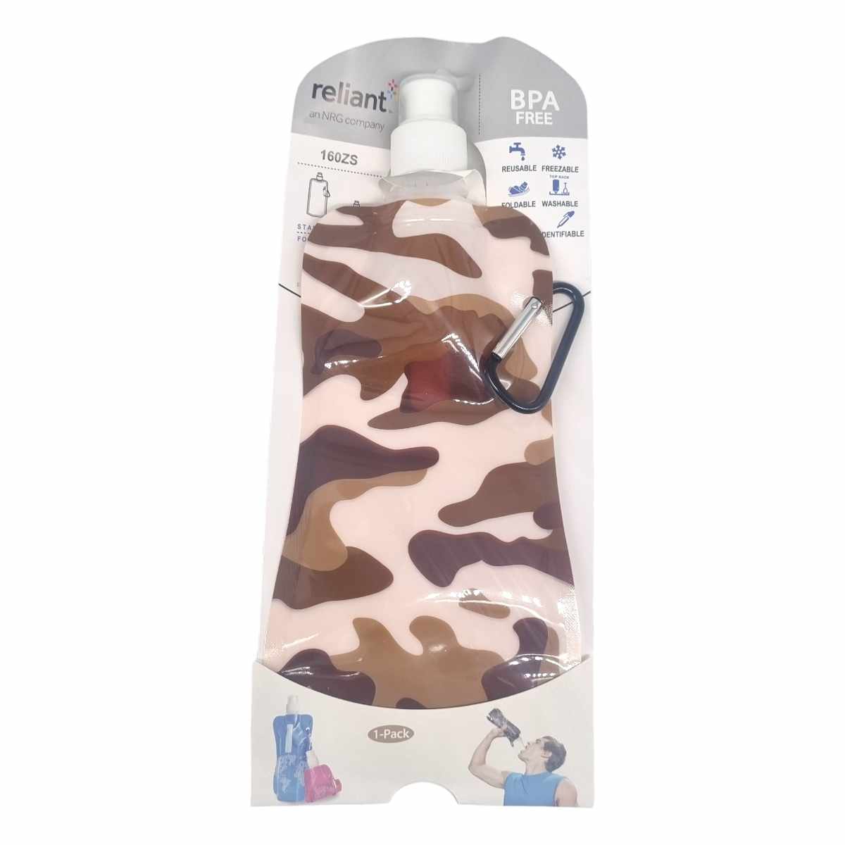 Foldable water bottle 500ml