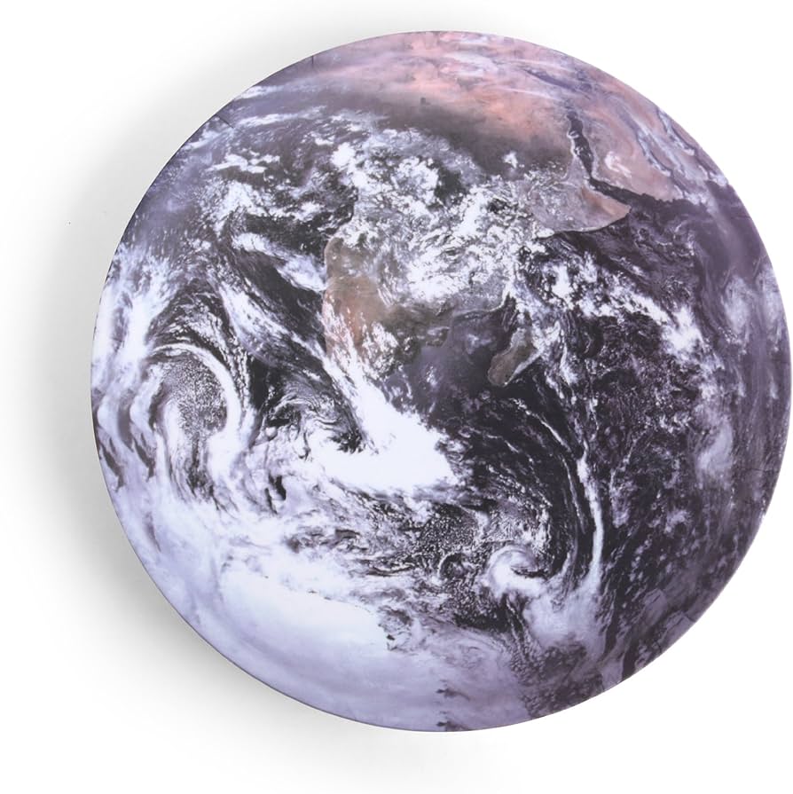 Serving platter Earth/Moon 36cm | Kikkerland