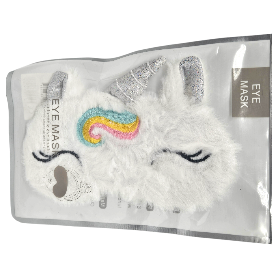 Sovemaske Enhjørning 3ass