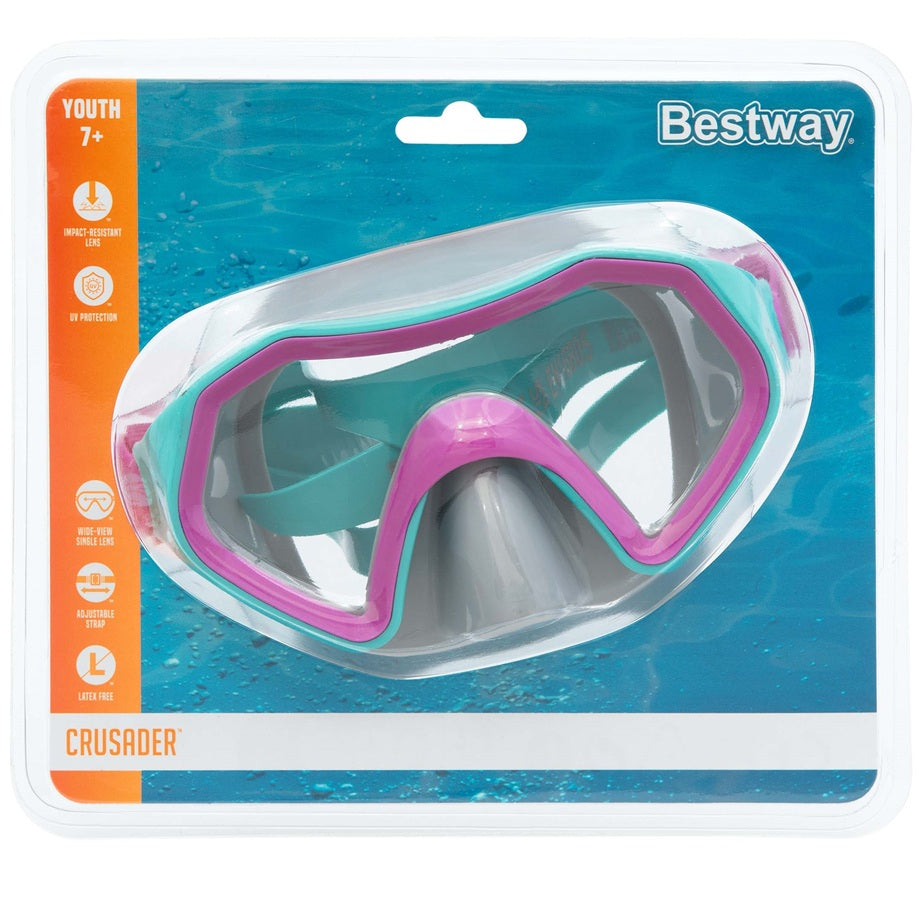 Bestway Crusader Diving Mask 7 years+ | 3 Different Colors