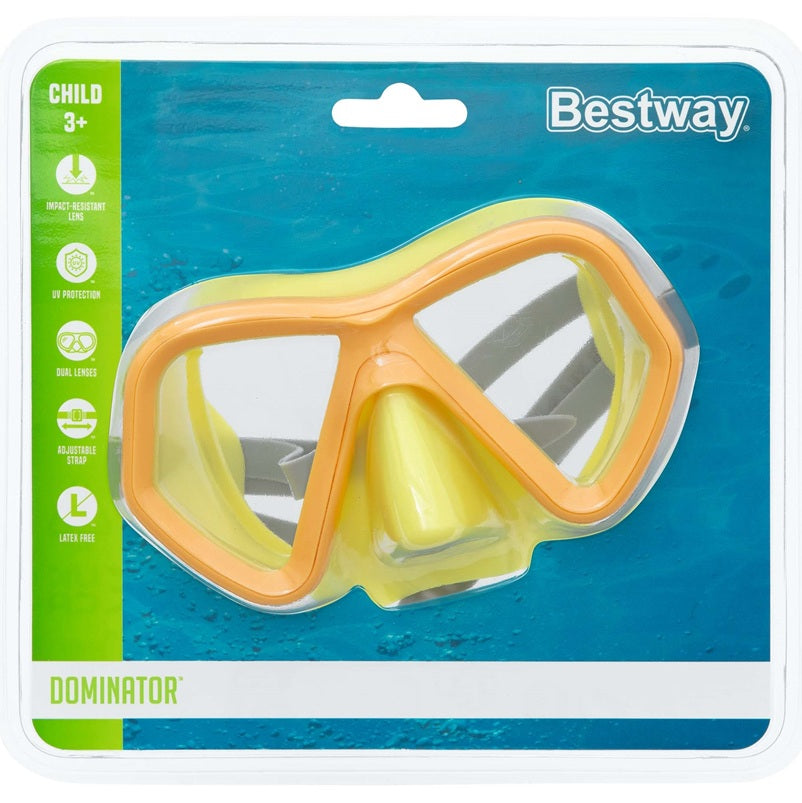 Bestway Dominator Diving Mask 3 years+ | 3 different colors