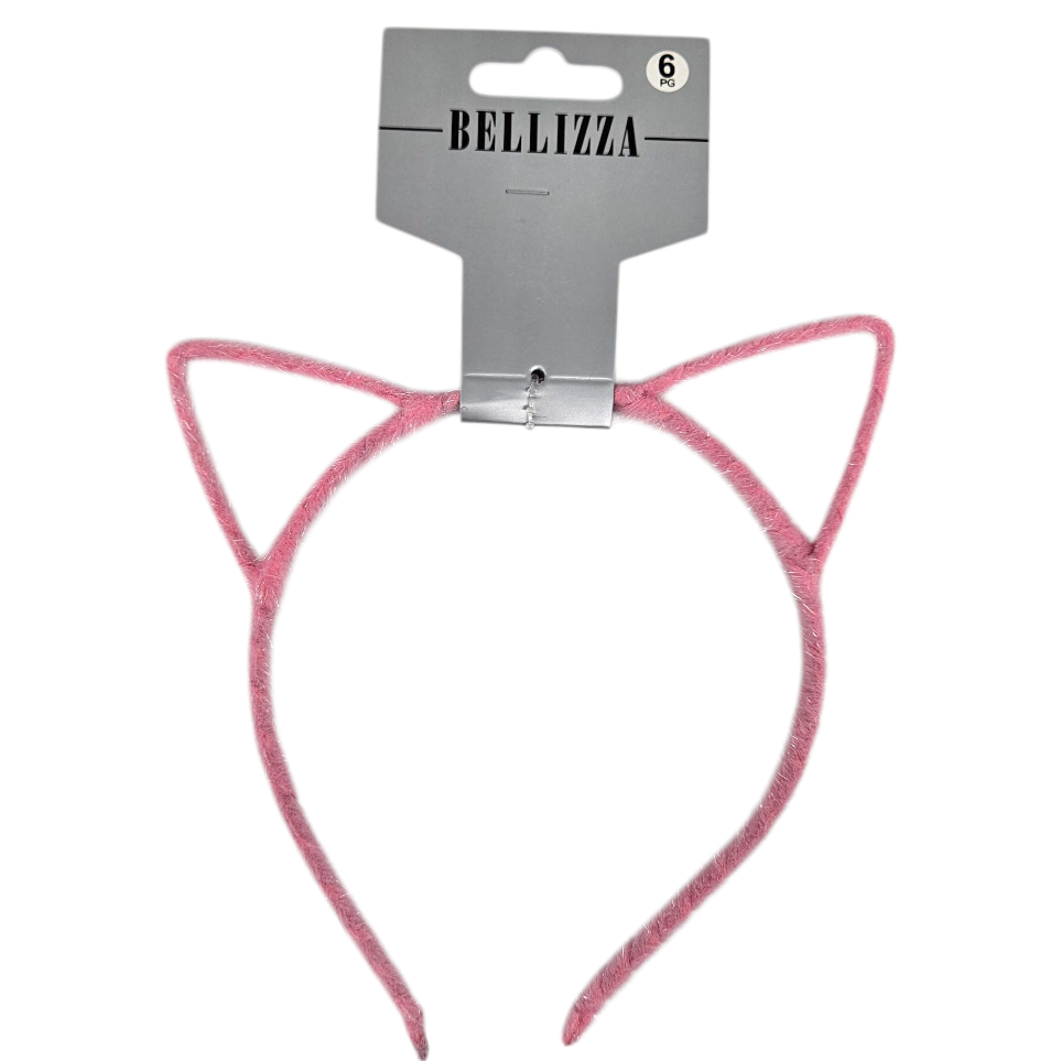 Hairband with Cat Ears | Bellizza | Pink or White