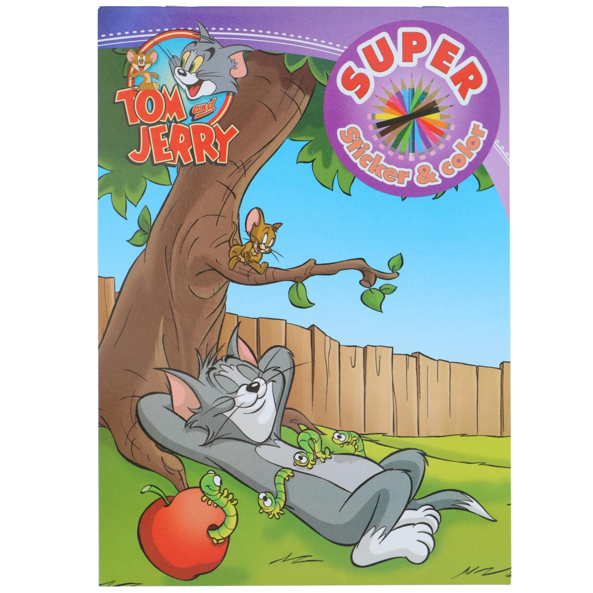 Warner Bros Coloring Book with Stickers 32 pages