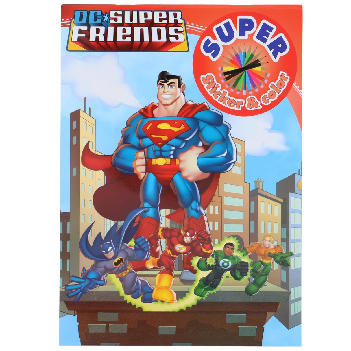 Warner Bros Coloring Book with Stickers 32 pages