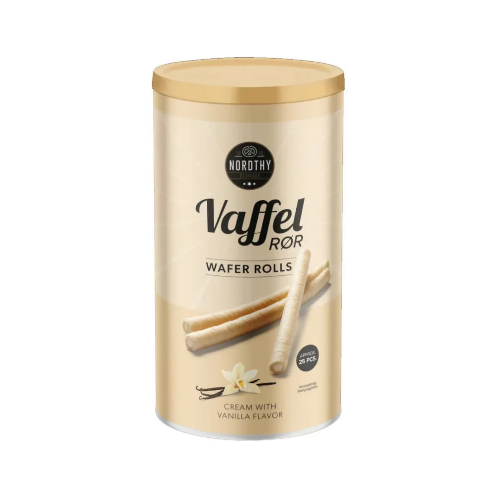 Nordthy Vaffelrør Vanilje 250g