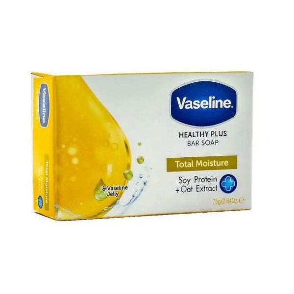 Vaseline Healthy Plus Total Moisture Bar Såpe 75g