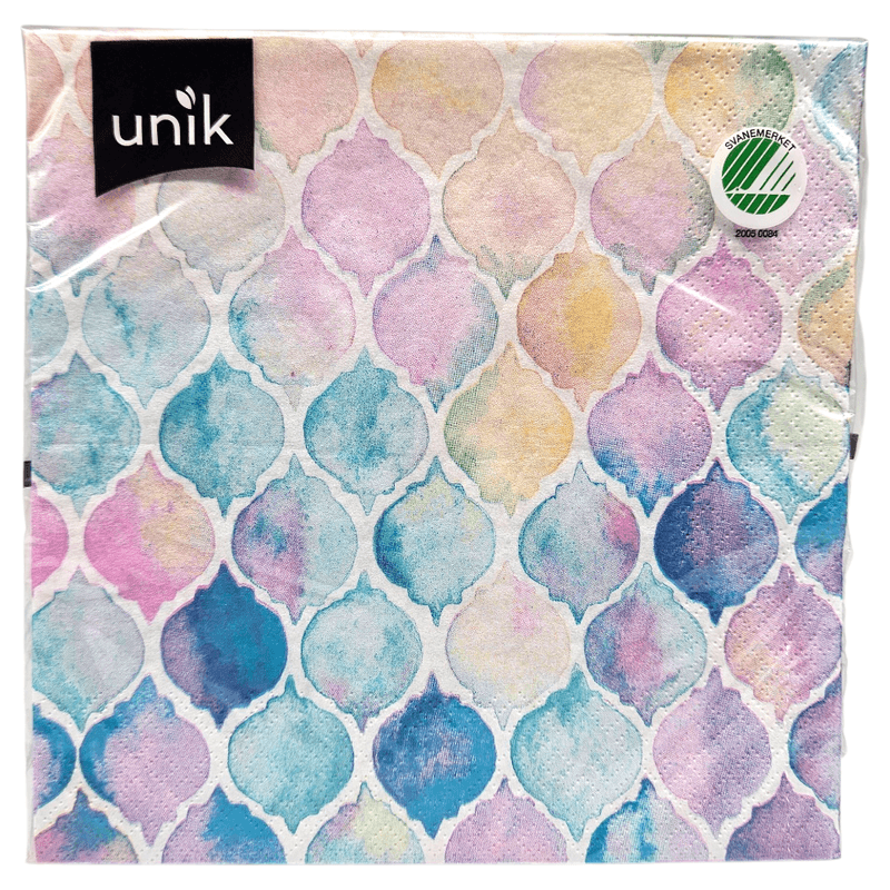 Napkins Clara 20pk 3 - ply | 33x33cm | Unique