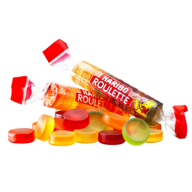Haribo Roulette 50x25g | Storpakk