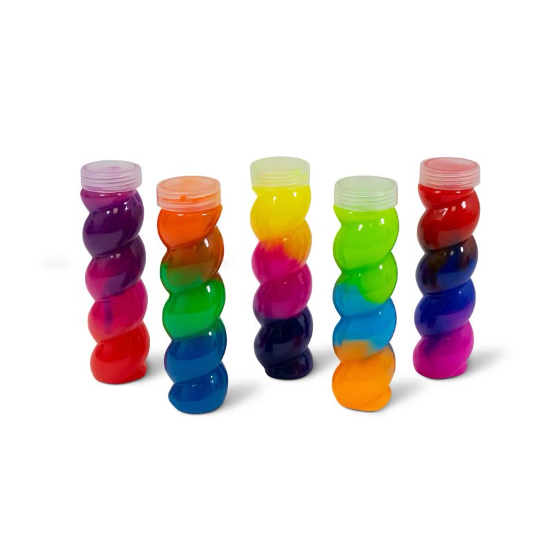 Spiral slime | Flerfarget slim i spiralboks | HGL