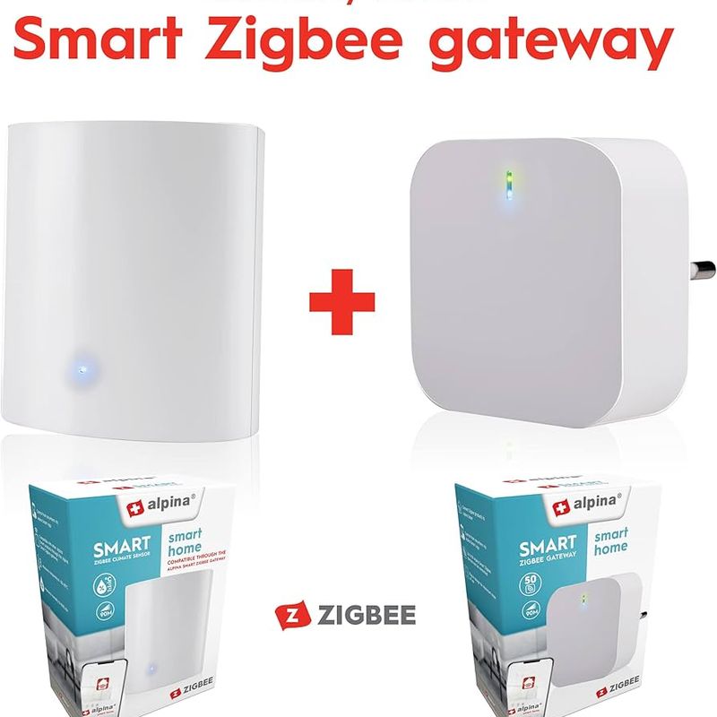 Alpina Zigbee Smart Climate & Humidity Meter