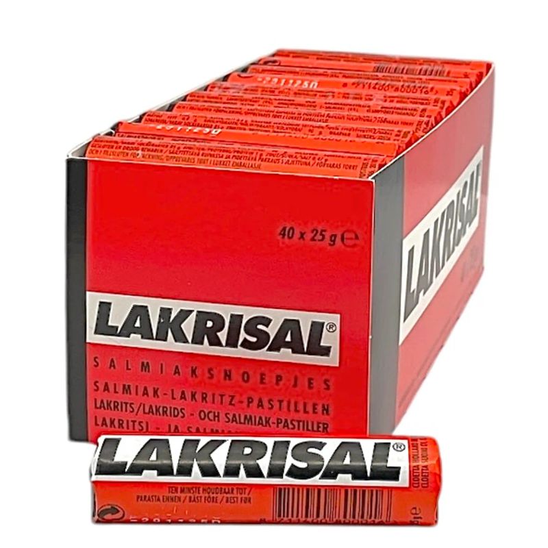 Lakrisal 40x25g | Storpakk