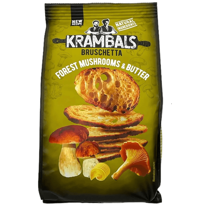 Krambals Bruschetta wild mushrooms and butter 70g