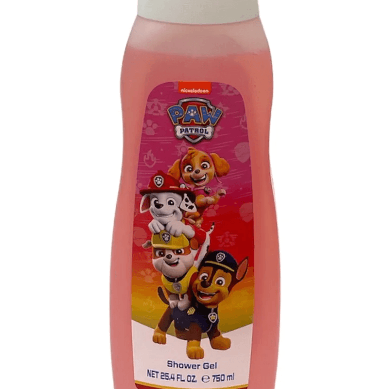 Paw Patrol shower gel 750ml | Red soap for children with puppy motif