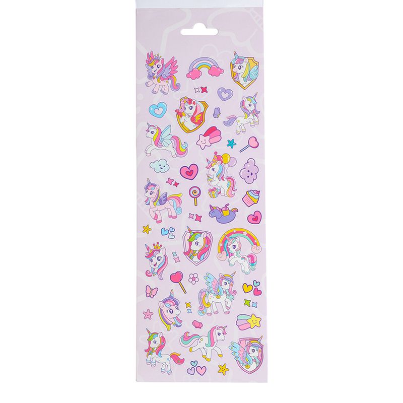 Unicorn stickers 4 sheets