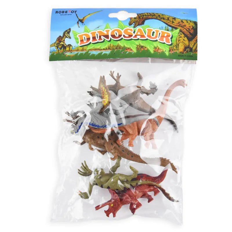 Dinosaurs in bag 6 pcs | Toy dinosaurs