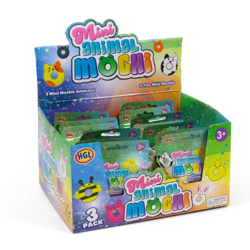 3pk Mini Mochi Donut Squeeze Toy | HGL