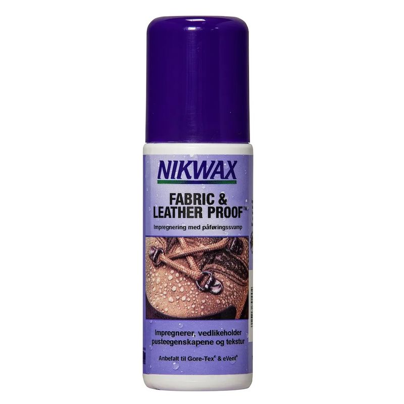 Nikwax Fabric & Leather Spray - On 125ml Impregnation spray