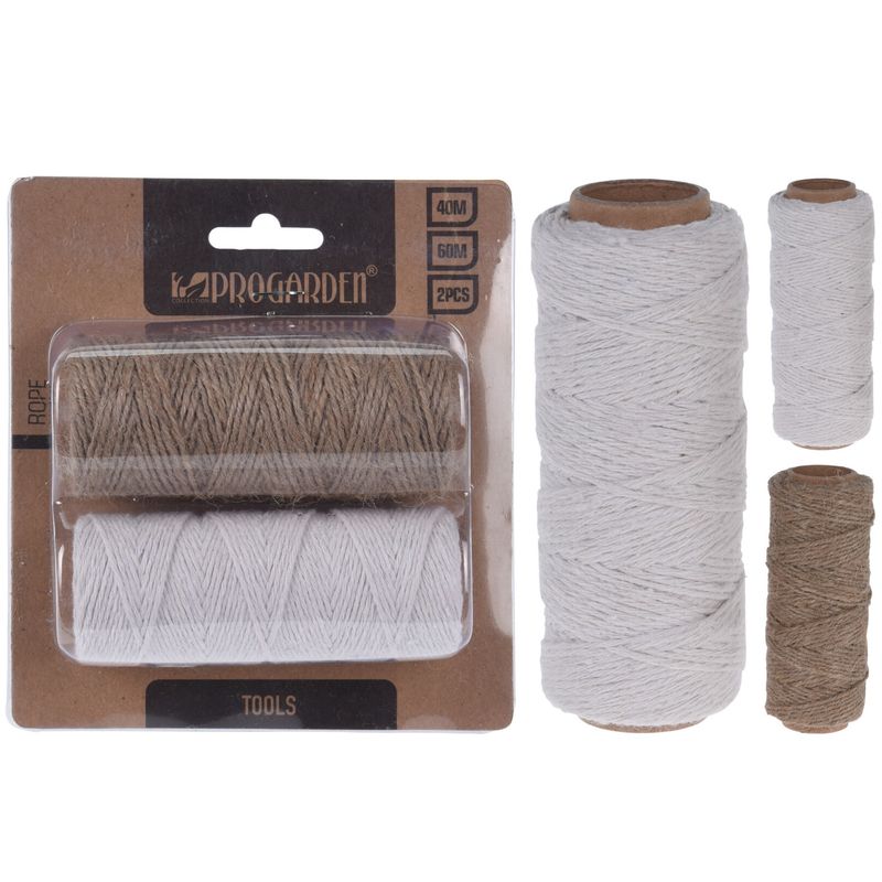 Jute rope & Cotton twine