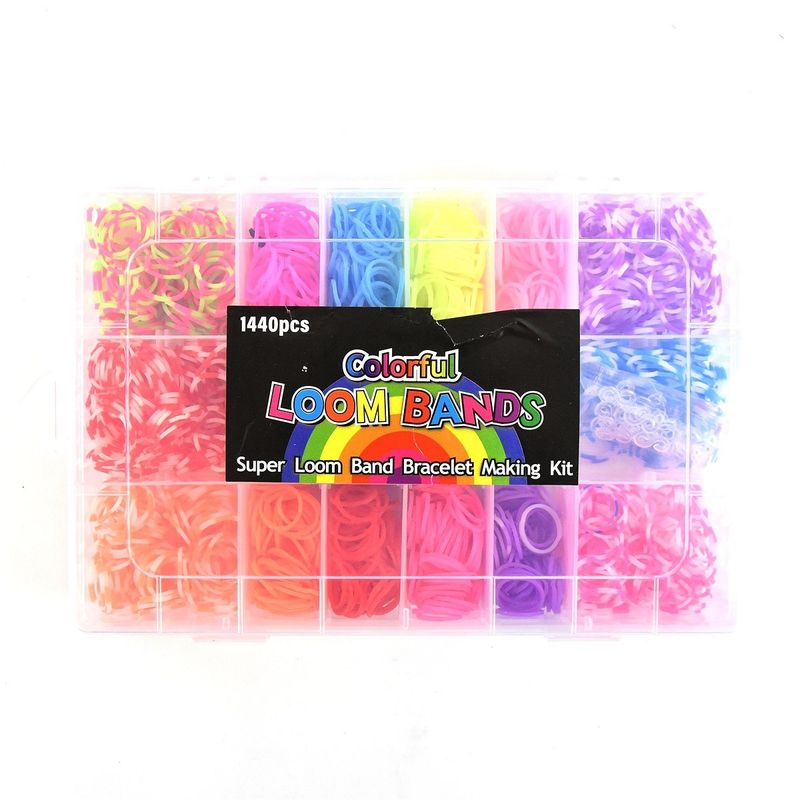 DIY loom bands pakke 1440 deler
