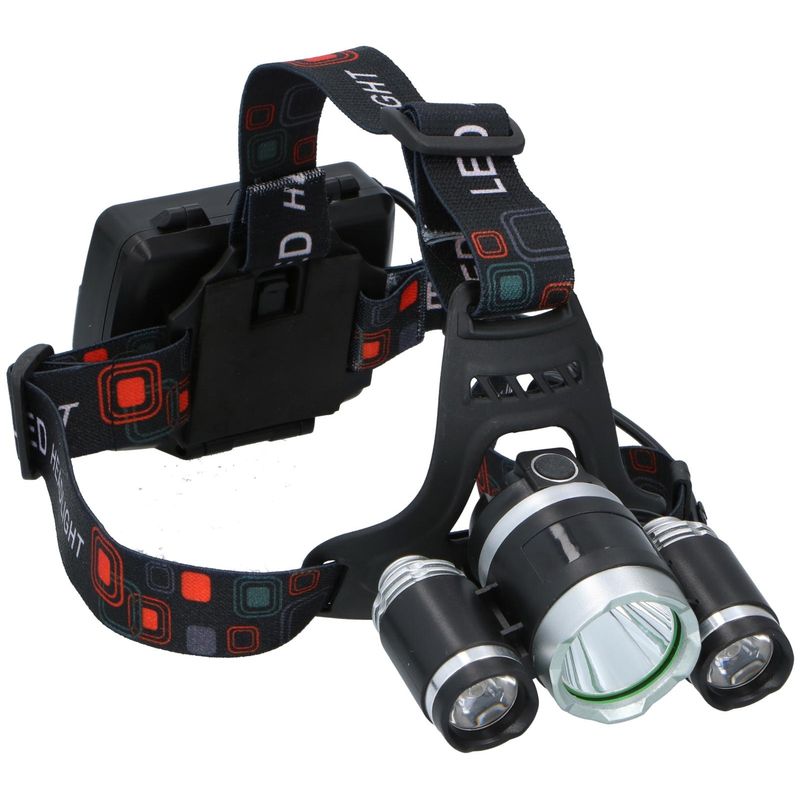 Grundig Headlamp 200lm | Adjustable Light Modes | 3 LED